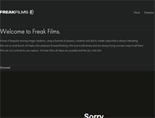 Tablet Screenshot of freak-films.com
